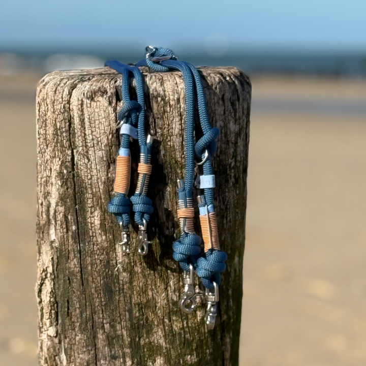 Rope collar Driftwood