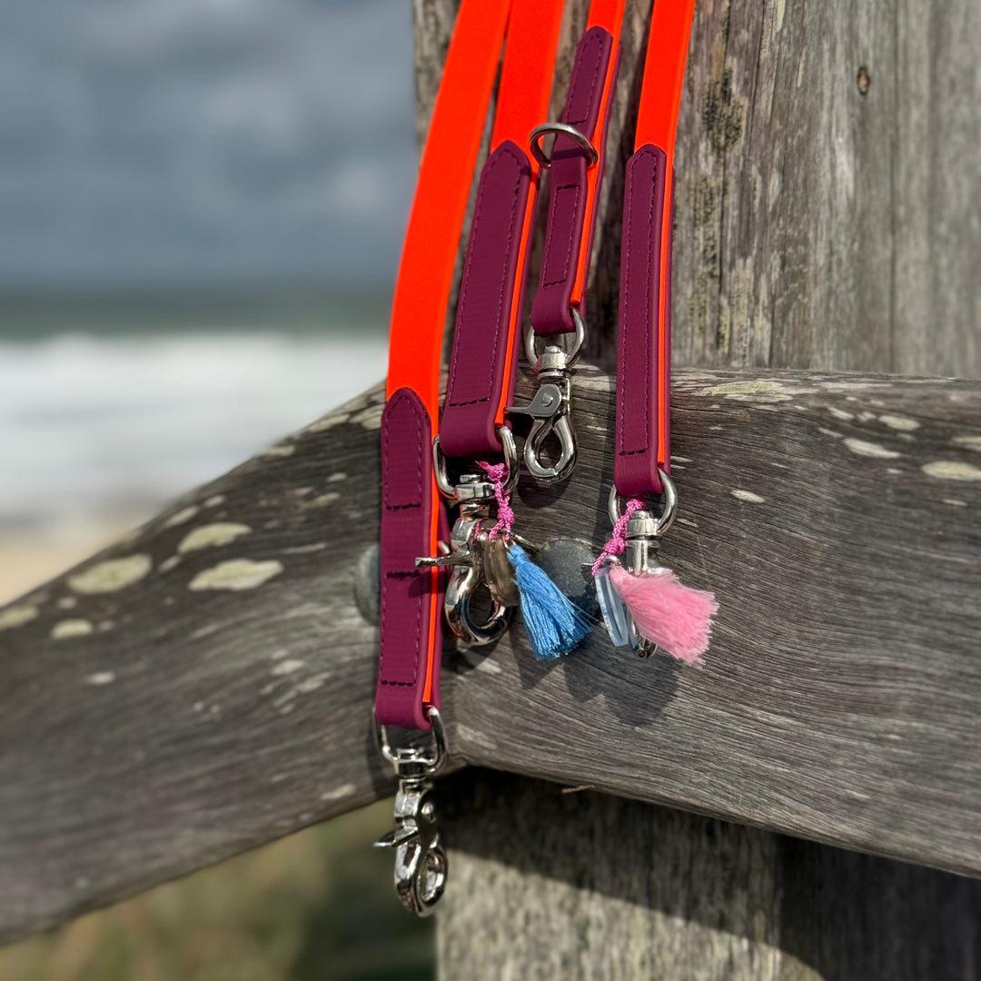 Beta-Biothane® Halsband Neon Orange