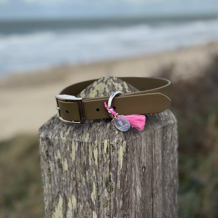 Beta-Biothane® Halsband Olive