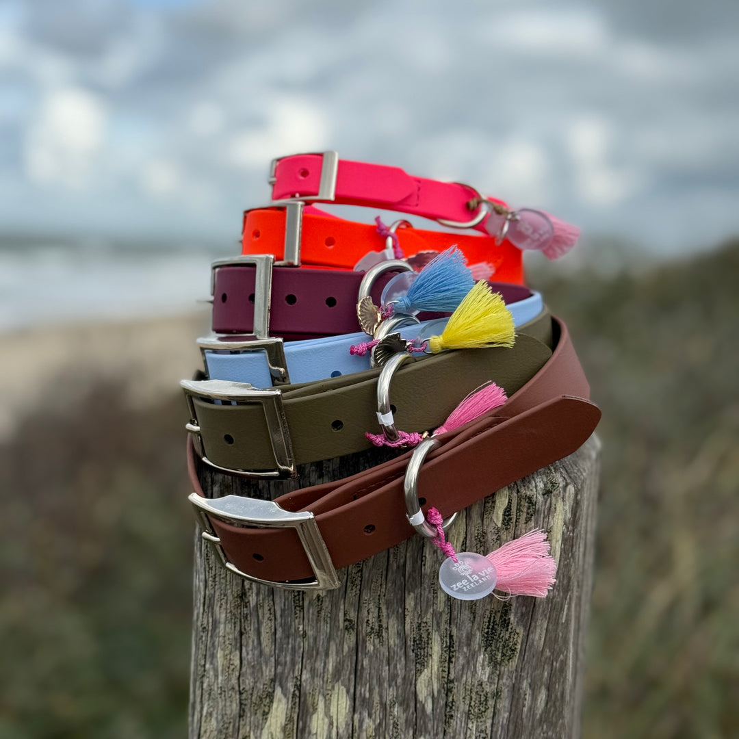 Beta-Biothane® Halsband Merlot