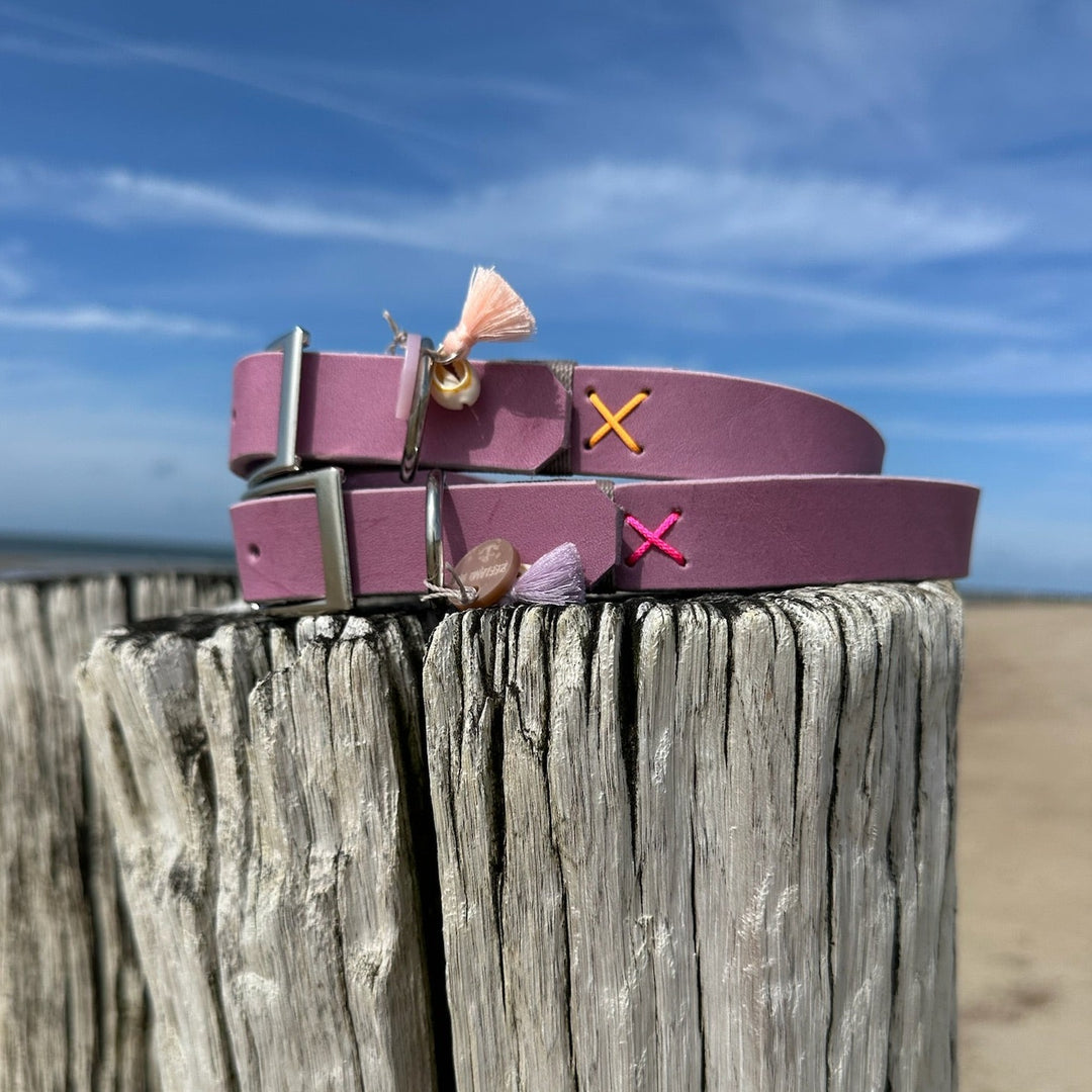 Zeeland Dog Leder Mauve