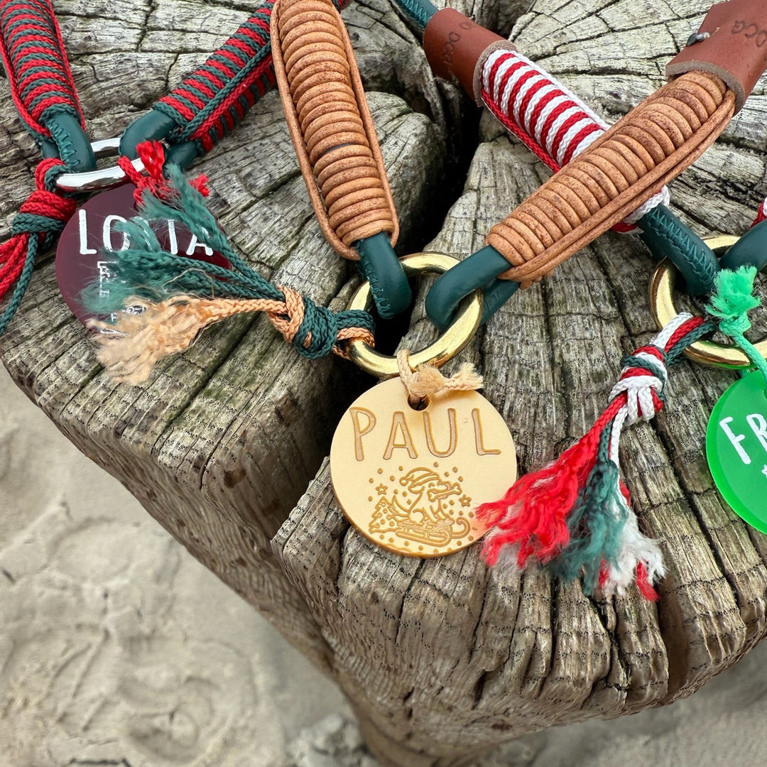 Markenbändchen: Christmas Nappa - Limited Edition