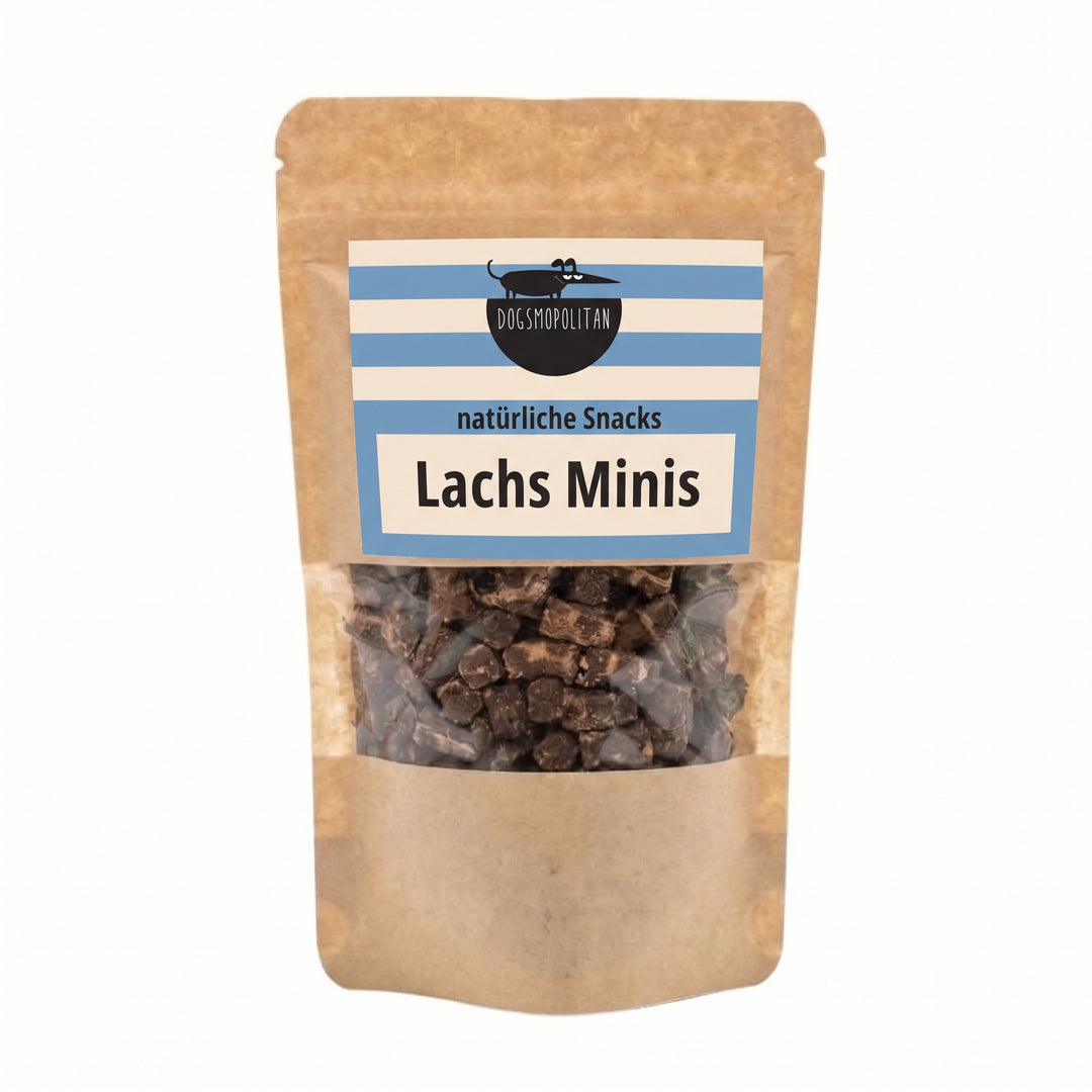 Hundeleckerli Lachs Minis, 100g
