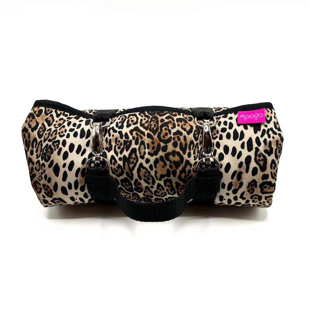 Reisedecke für Hunde Dog’n’Roll - Black Leo &amp; Teddy beige