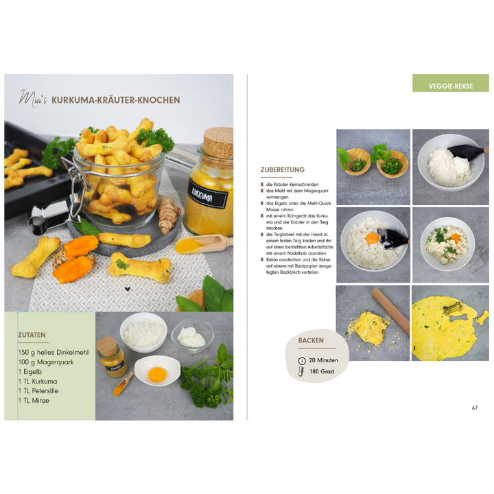 Mia's Knusperkekse - Backbuch