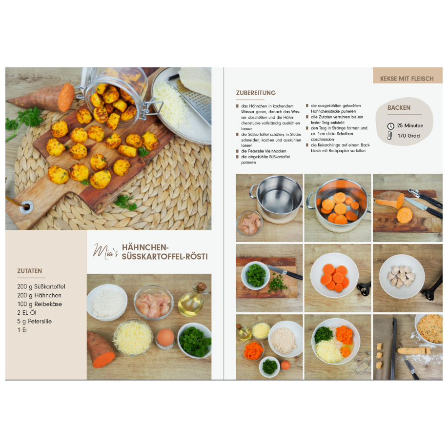 Mia's Knusperkekse - Backbuch