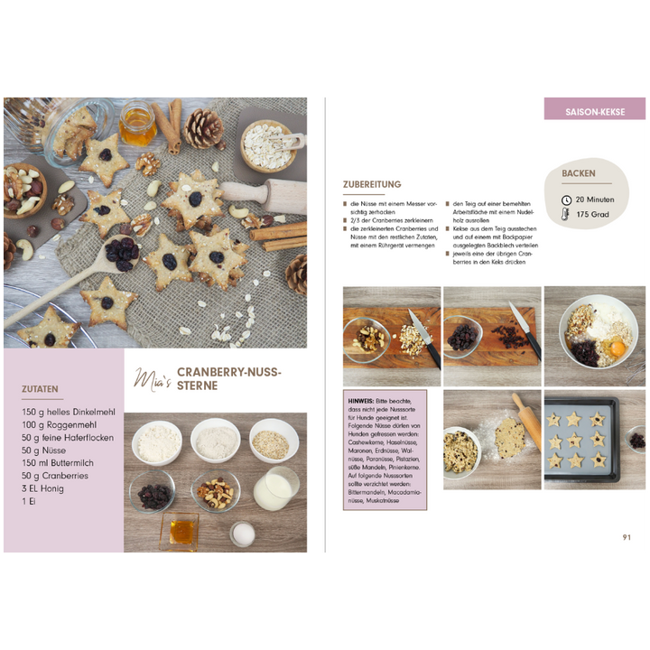 Mia's Knusperkekse - Backbuch