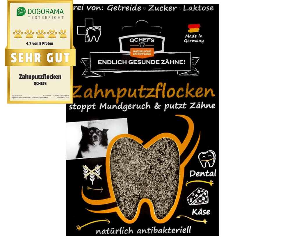 Zahnputzflocken