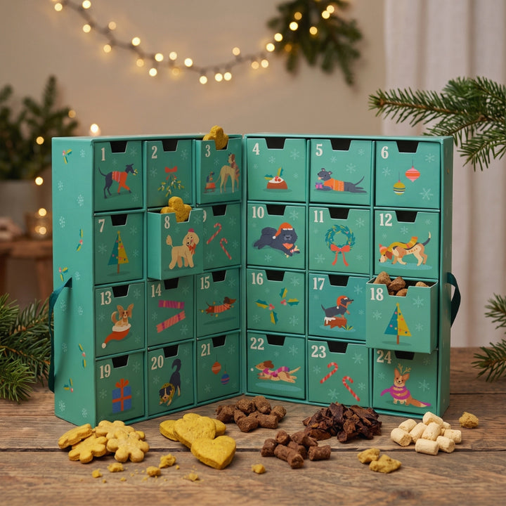 Advent calendar for dogs – 24 lovely surprises for dog &amp; owner