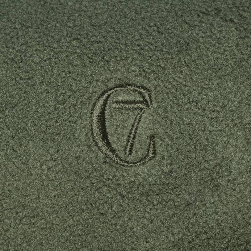 Hundepullover Dackel Fleece Derby Khaki