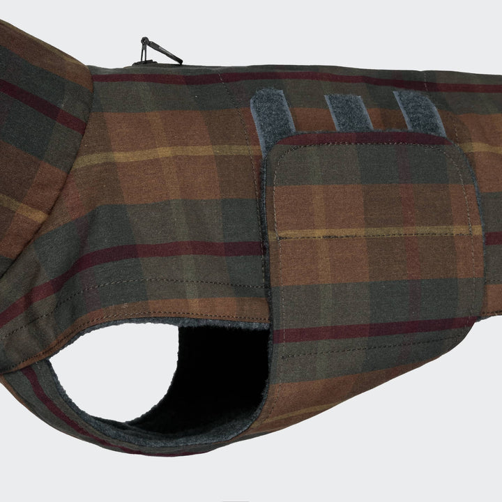 Cloud7 Dackel Hundemantel Brooklyn Waxed Tartan