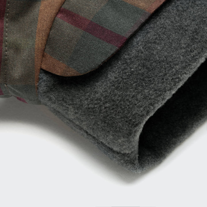 Cloud7 Dackel Hundemantel Brooklyn Waxed Tartan