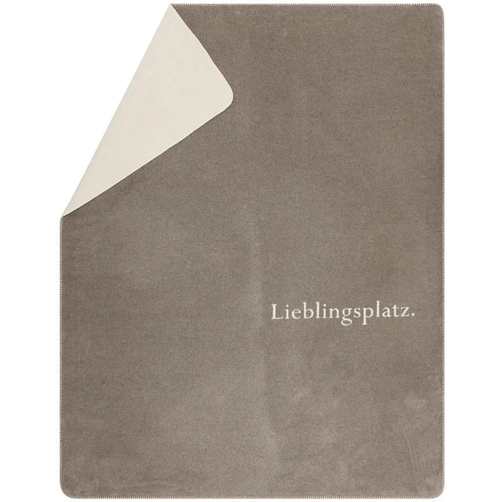 Kuscheldecke Lieblingsplatz