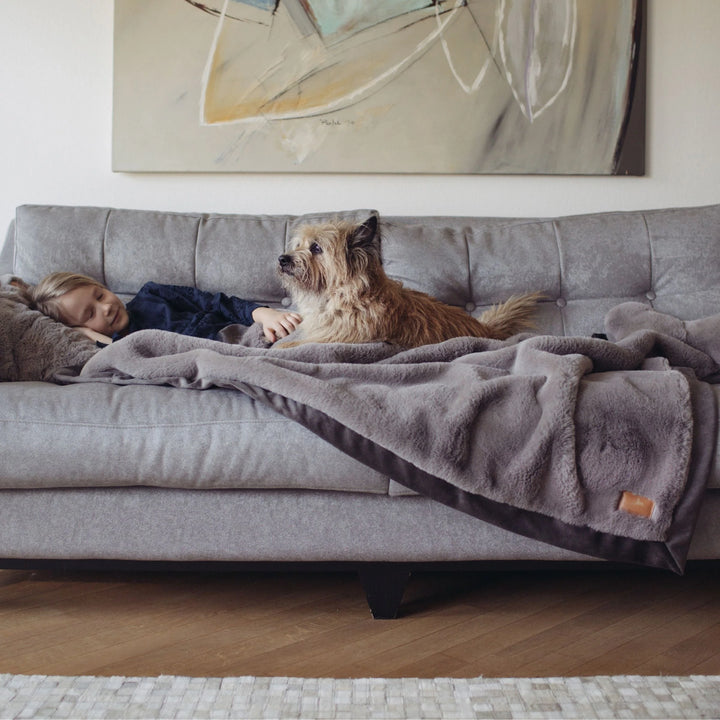 Hyggeblanket - Kuscheldecke für dich taupe
