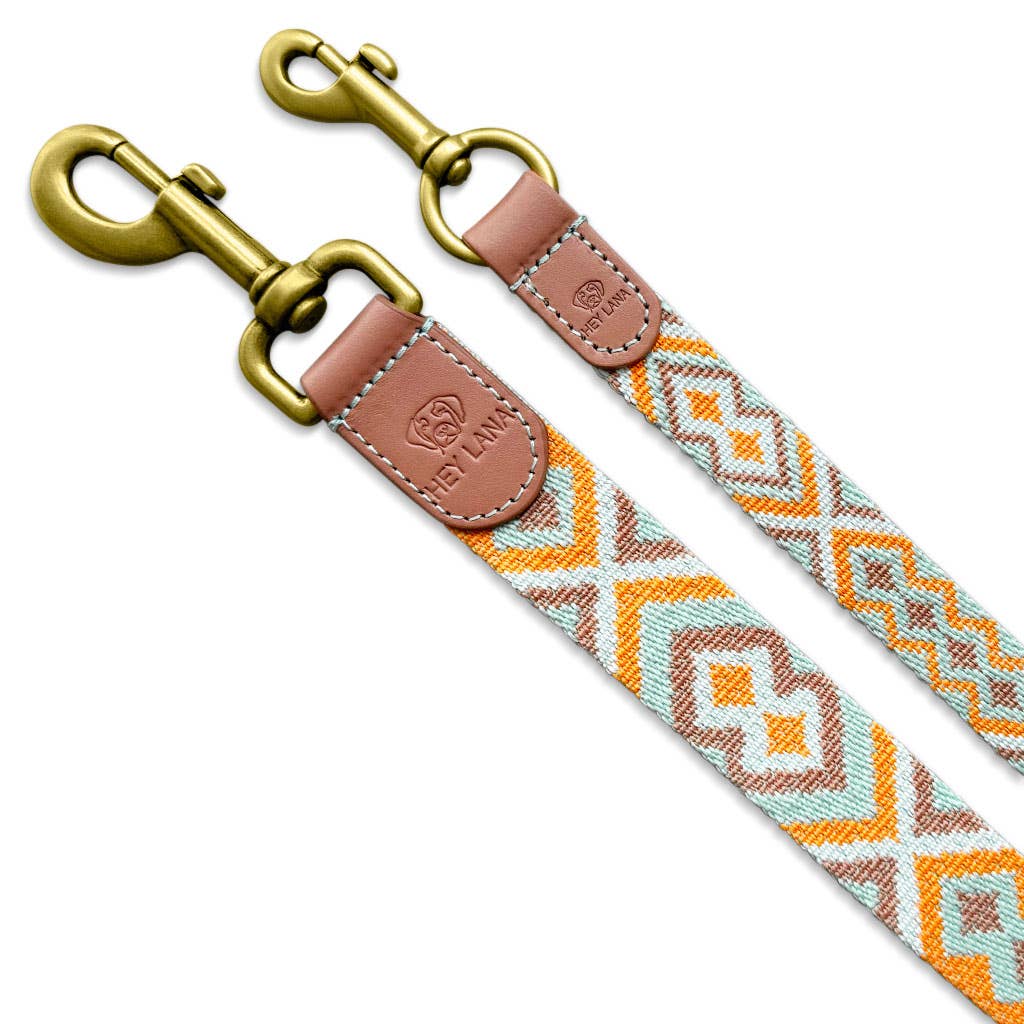 Führleine Mint &amp; Mango – 3-fach verstellbar | 2 m