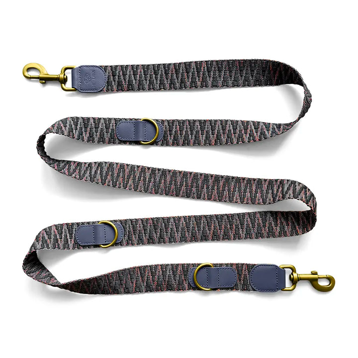 Führleine Blue &amp; Grey – 3-fach verstellbar | 2 m