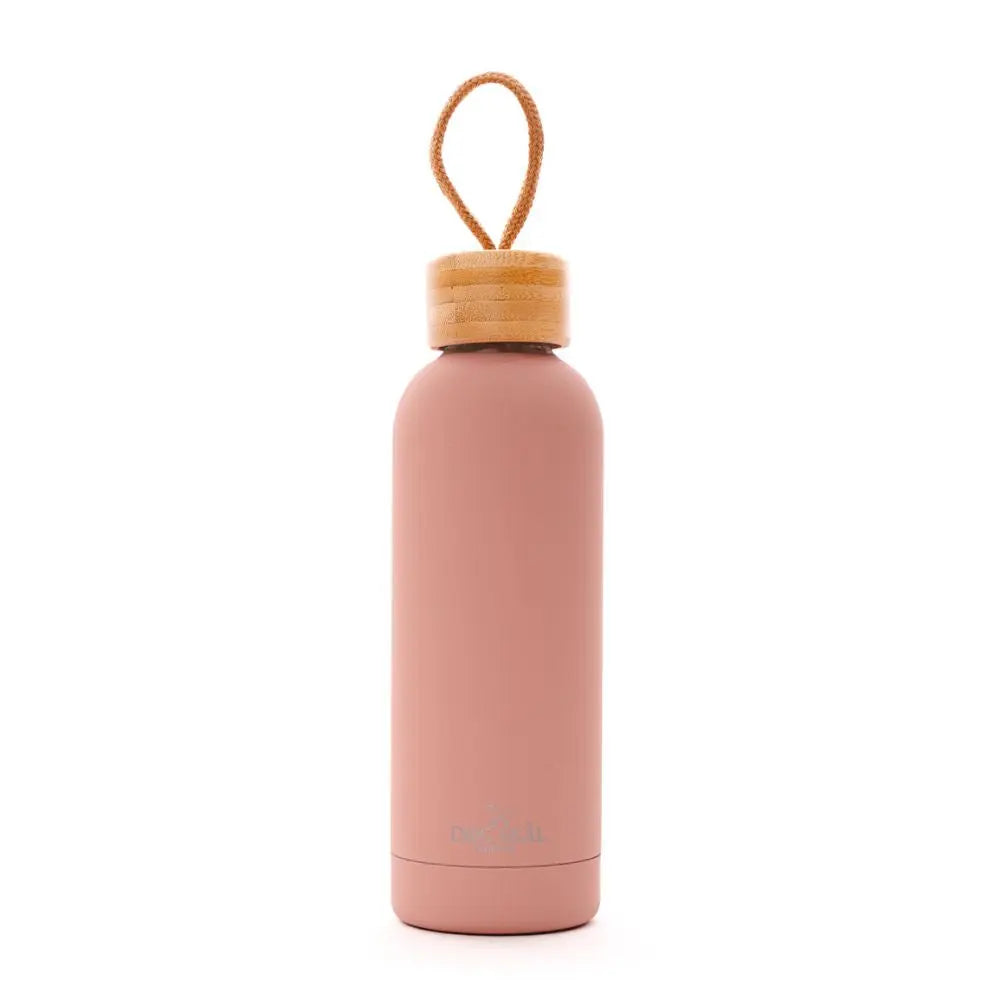 DØG SKÅL Dusty Rose Edelstahl Wasserflasche inklusive Napf, Schultergurt und Flaschenhalter Jetzt erhältlich bei  Dogsmopolitan