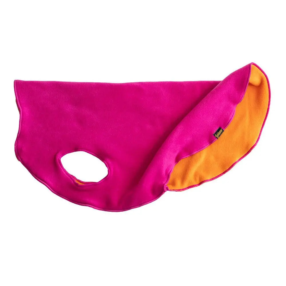 Kuschelweicher Fleece-Pullover Fuchsia/Orange Jetzt erhältlich bei  Dogsmopolitan