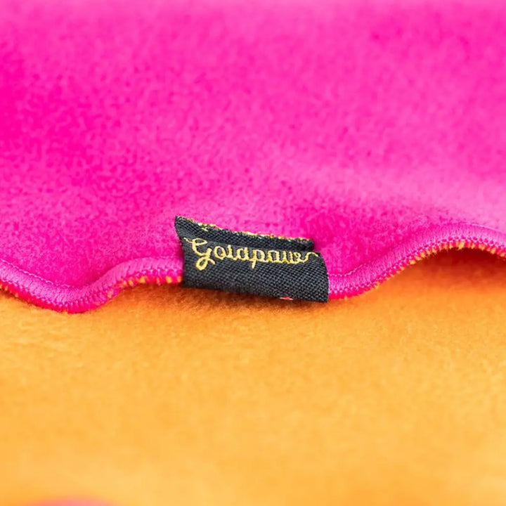 Kuschelweicher Fleece-Pullover Fuchsia/Orange Jetzt erhältlich bei  Dogsmopolitan