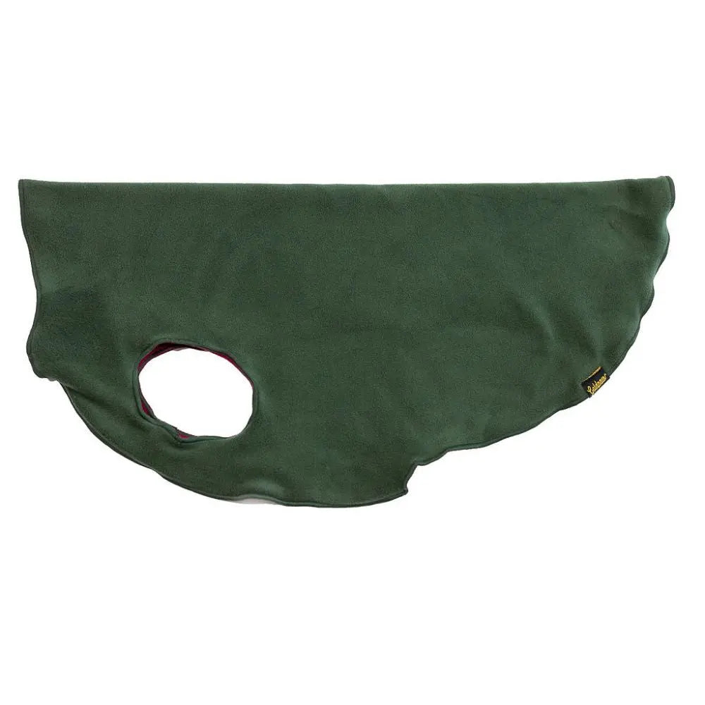 Kuschelweicher Fleece-Pullover Hunter Green/Garnet Jetzt erhältlich bei  Dogsmopolitan