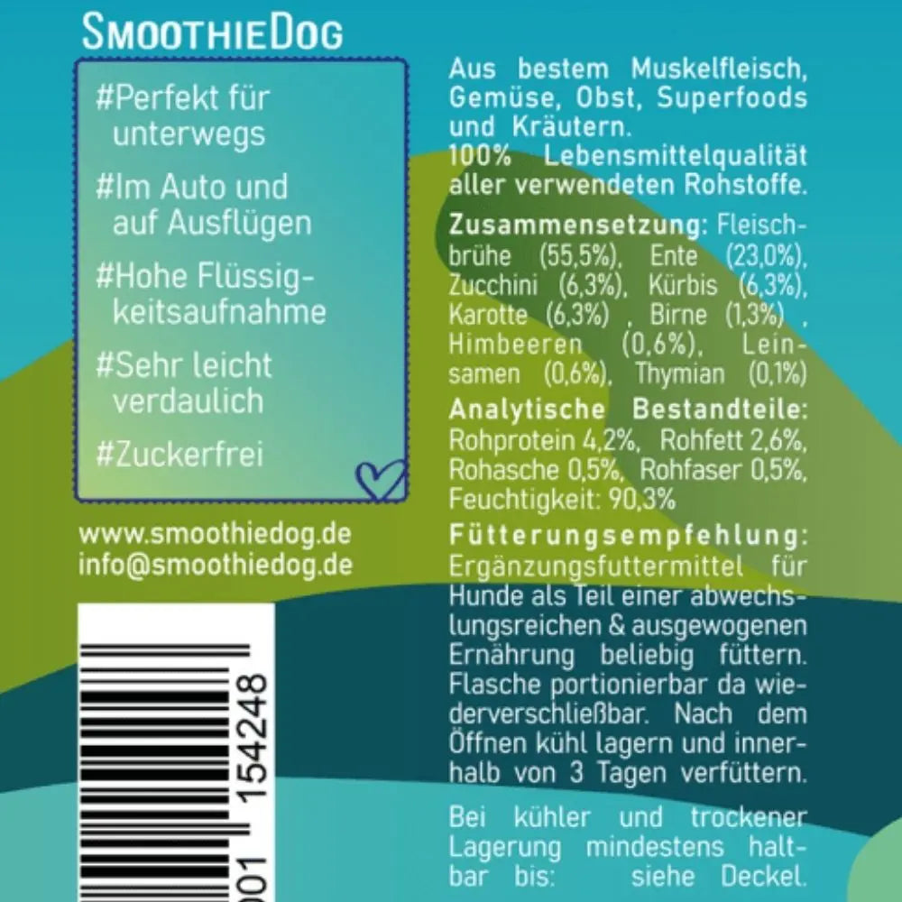 Smoothiedog Trinkpause Jetzt erhältlich bei  Dogsmopolitan