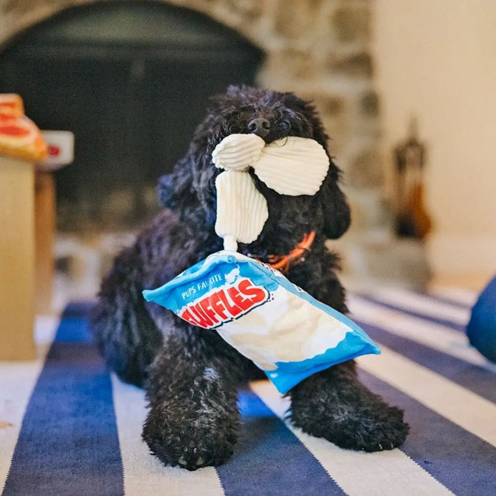 Tüte Fluffles Chips Jetzt erhältlich bei  Dogsmopolitan