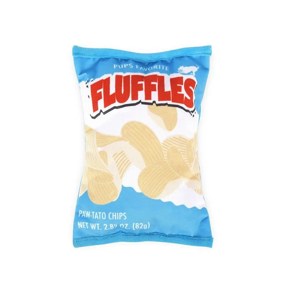 Tüte Fluffles Chips Jetzt erhältlich bei  Dogsmopolitan