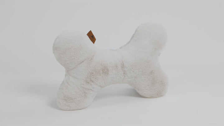 Kopf- und Kuschelkissen für Hunde HYGGEHEART® & HYGGEBONE® | Ivory