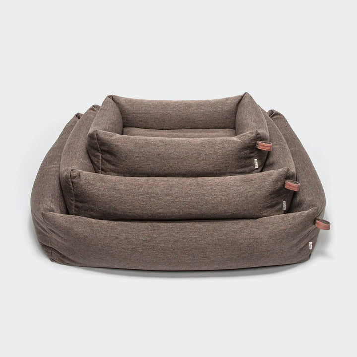 Cloud7 Hundebett Sleepy Herringbone Brown Jetzt erhältlich bei  Dogsmopolitan