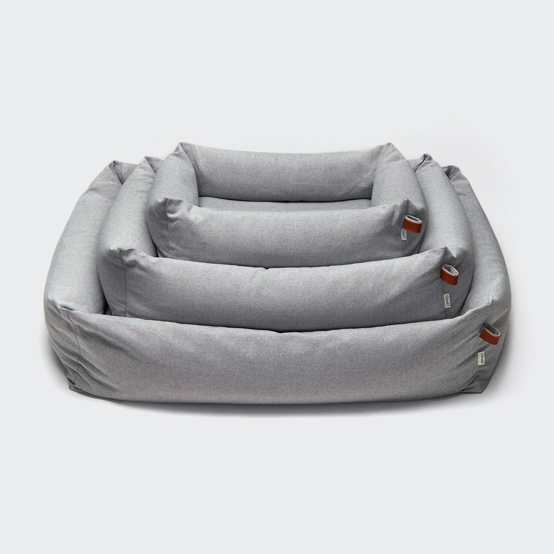 CLOUD7 HUNDEBETT SLEEPY DELUXE TWEED GREY Jetzt erhältlich bei  Dogsmopolitan