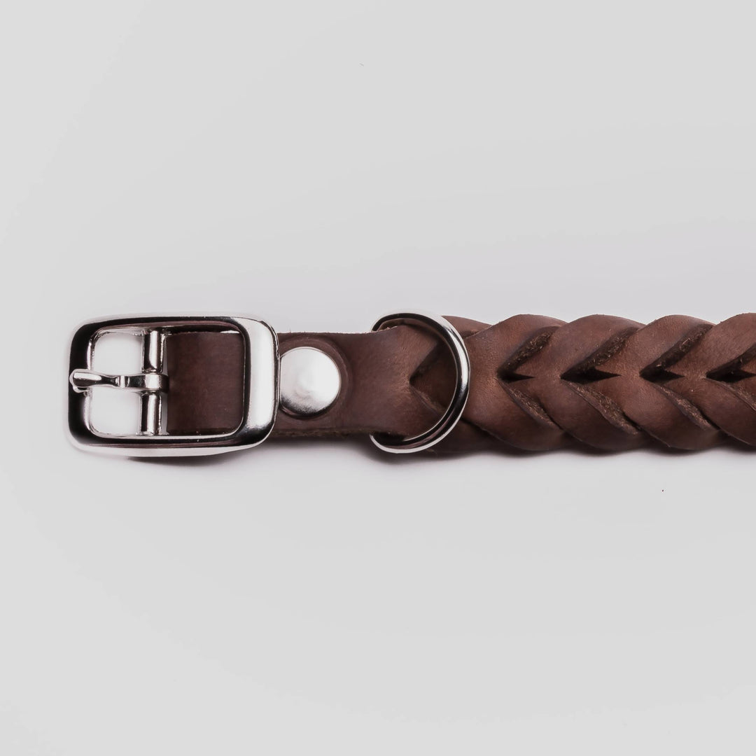 Hundehalsband Central Park Saddle Brown